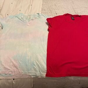 PINK Victoria's Secret campus tees xl❤️❤️❤️